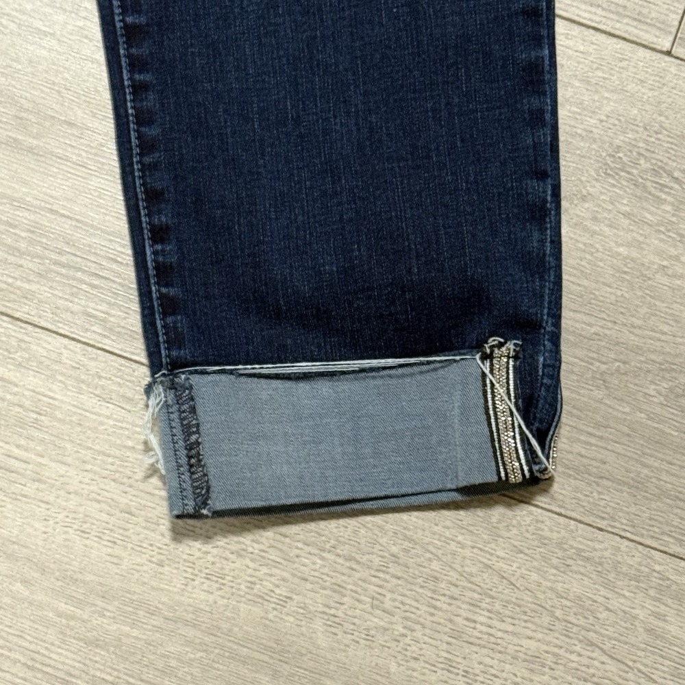 Nicole Miller Soho High Rise Ankle Slim Jeans Size 12 - Picture 3 of 10